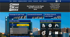 Desktop Screenshot of cowsertire.com